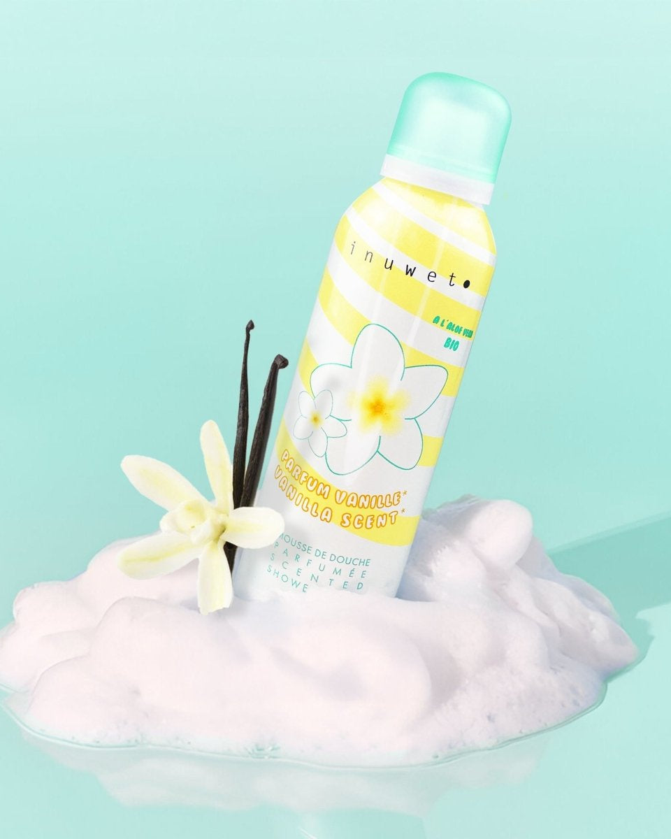 Mousse de douche - Vanille 200ml -Soins et hygiène- Boutique LeoLudo-inuwet
