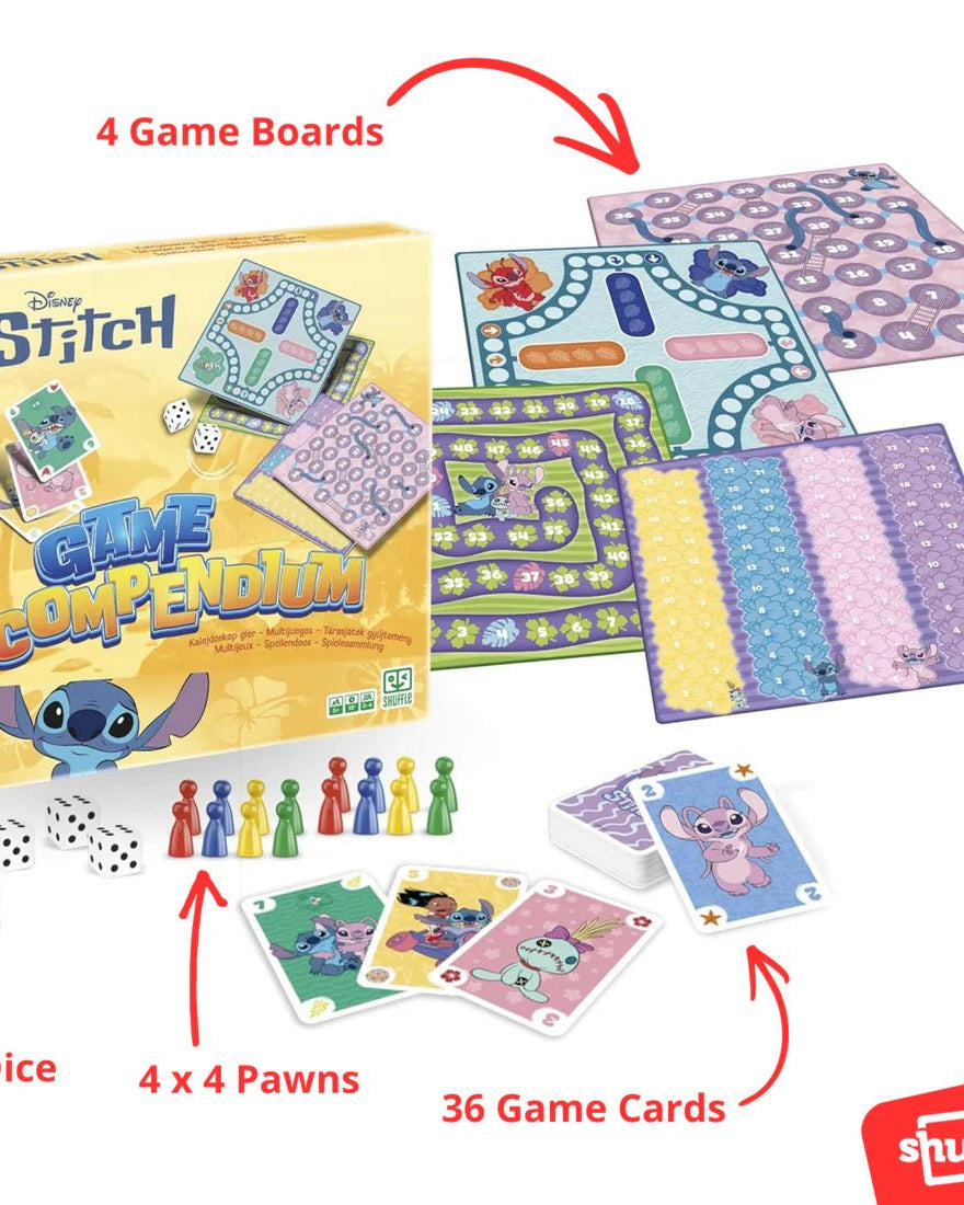 Multijeux - Stitch - Jeux de société - Boutique LeoLudo - Shuffle