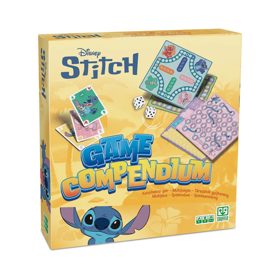 Multijeux - Stitch - Jeux de société - Boutique LeoLudo - Shuffle