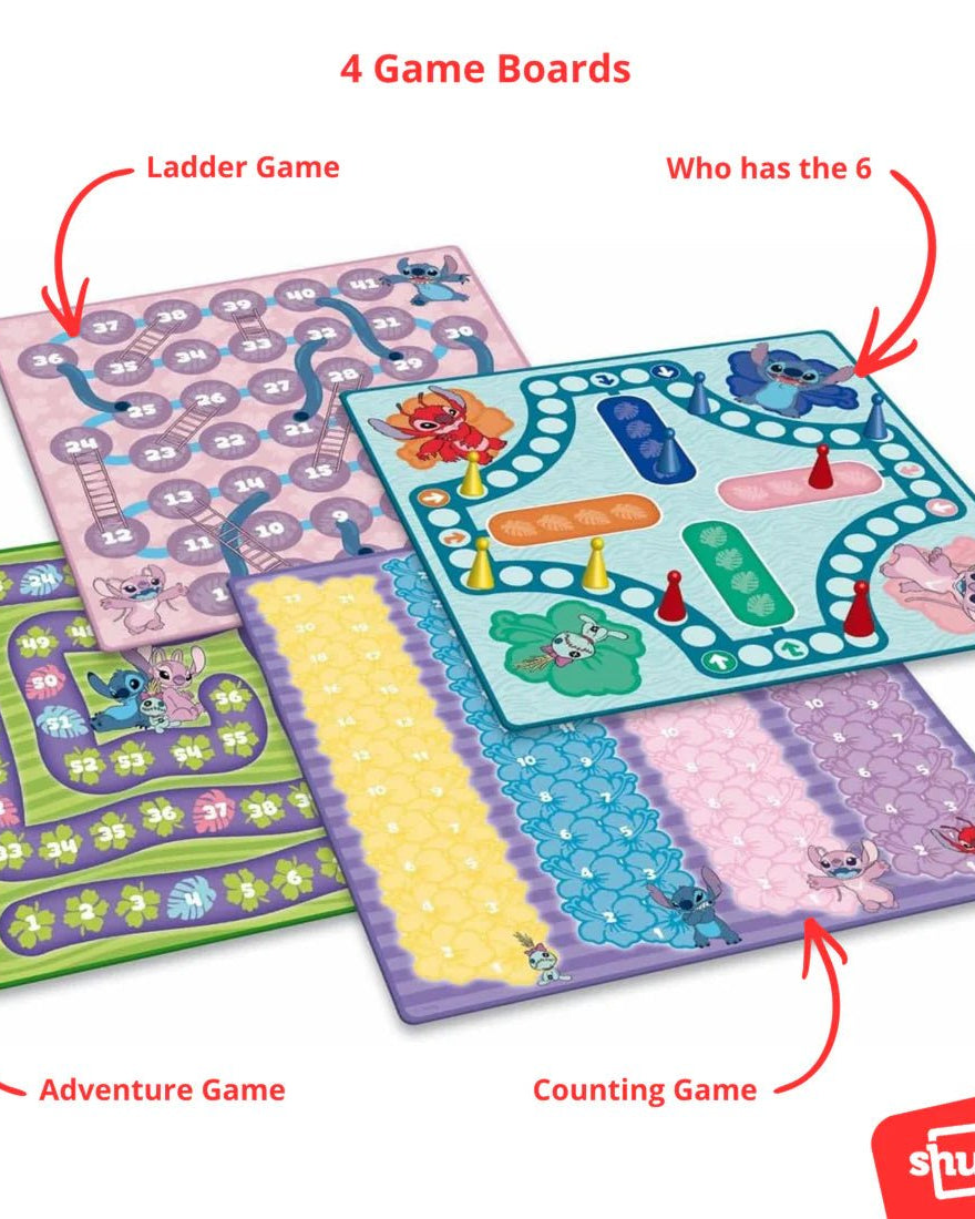 Multijeux - Stitch - Jeux de société - Boutique LeoLudo - Shuffle