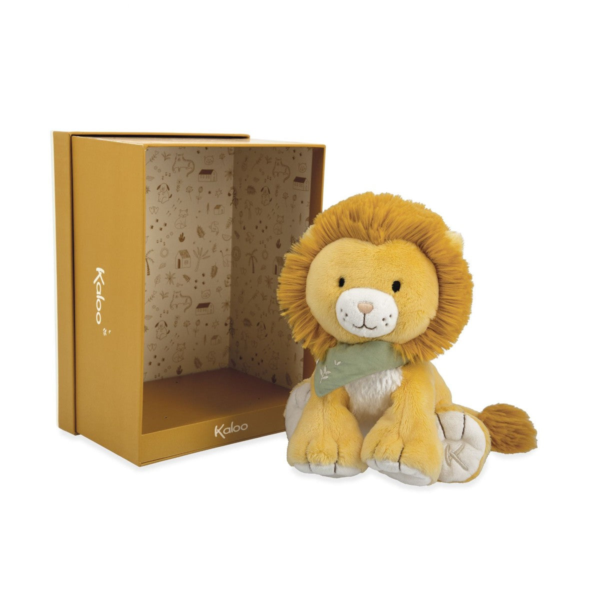 Peluche Lion nougat-Kaloo-Boutique LeoLudo