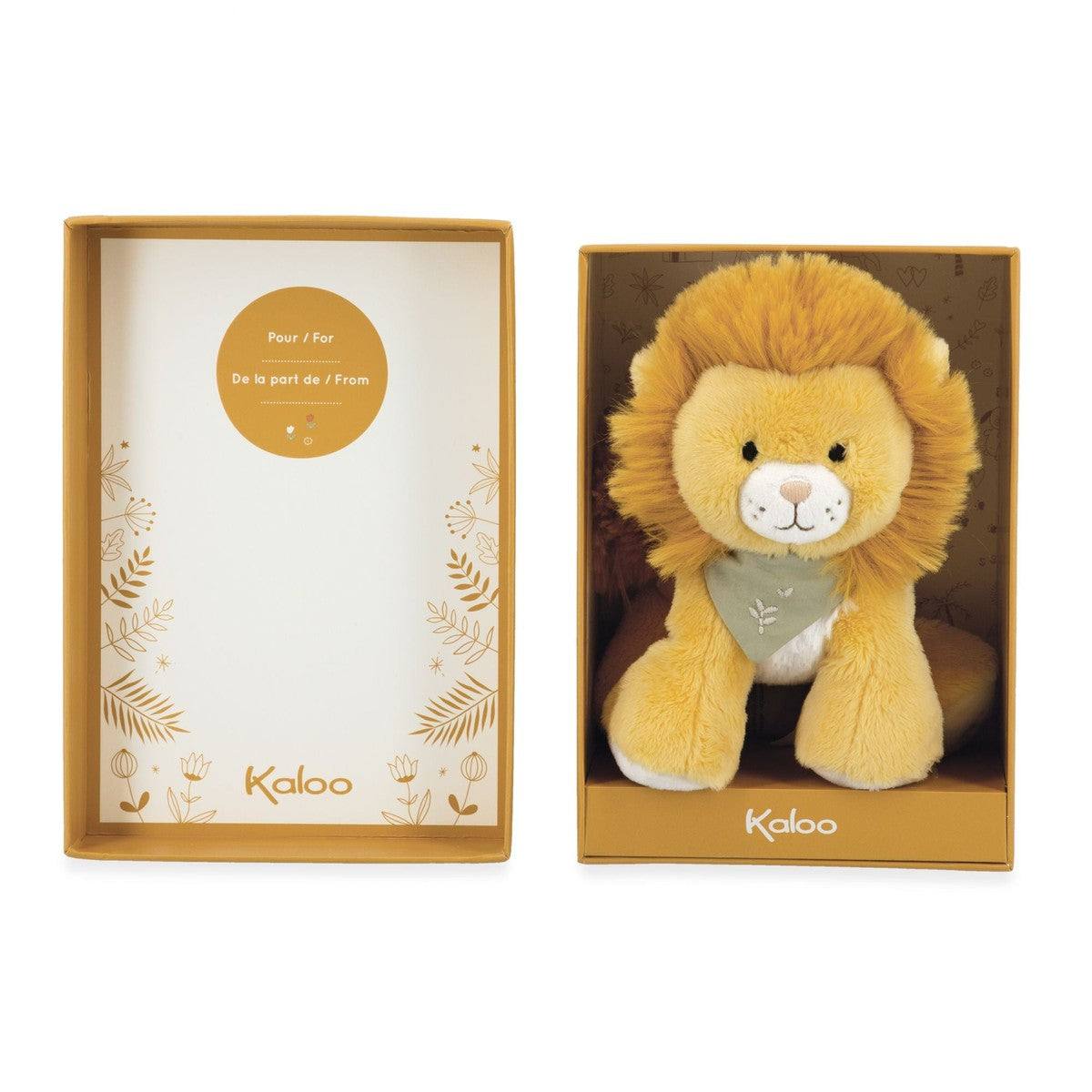 Peluche Lion nougat-Kaloo-Boutique LeoLudo