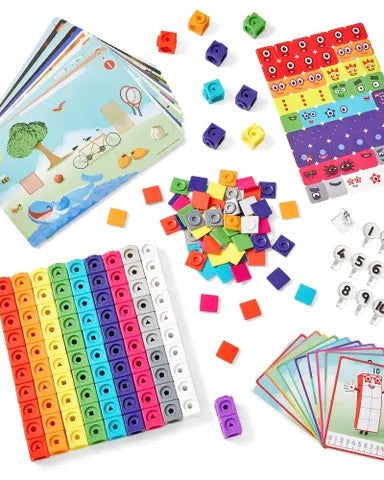 Numberblocks MathLink Cubes 1 - 10 – Ensemble d’activités mathématiques (anglais) - Jeux éducatifs - Boutique LeoLudo - hand2mind