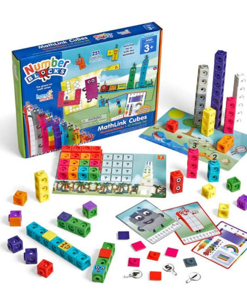 Numberblocks MathLink Cubes 1 - 10 – Ensemble d’activités mathématiques (anglais) - Jeux éducatifs - Boutique LeoLudo - hand2mind