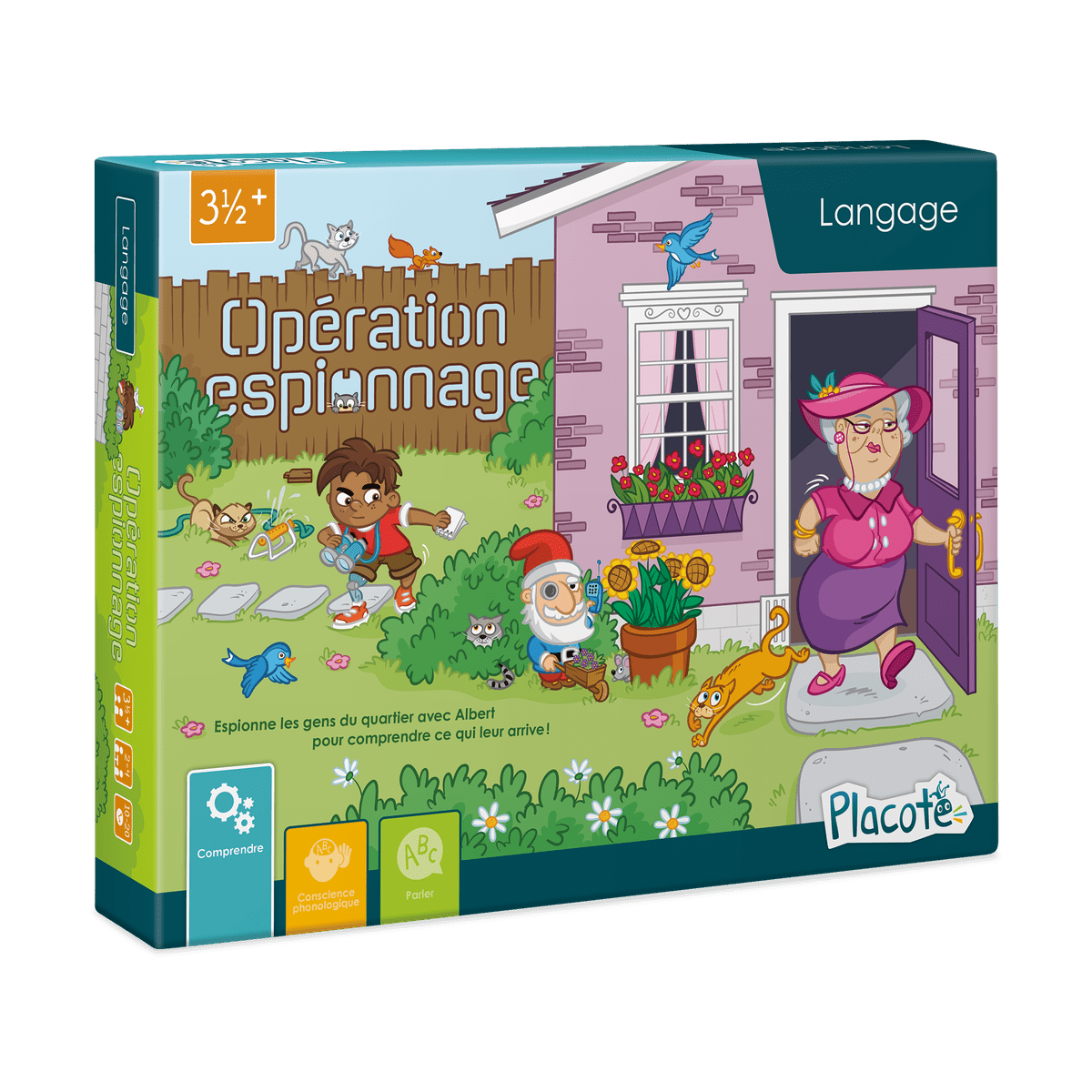 Opération espionnage - Jeux éducatifs - Boutique LeoLudo - Placote