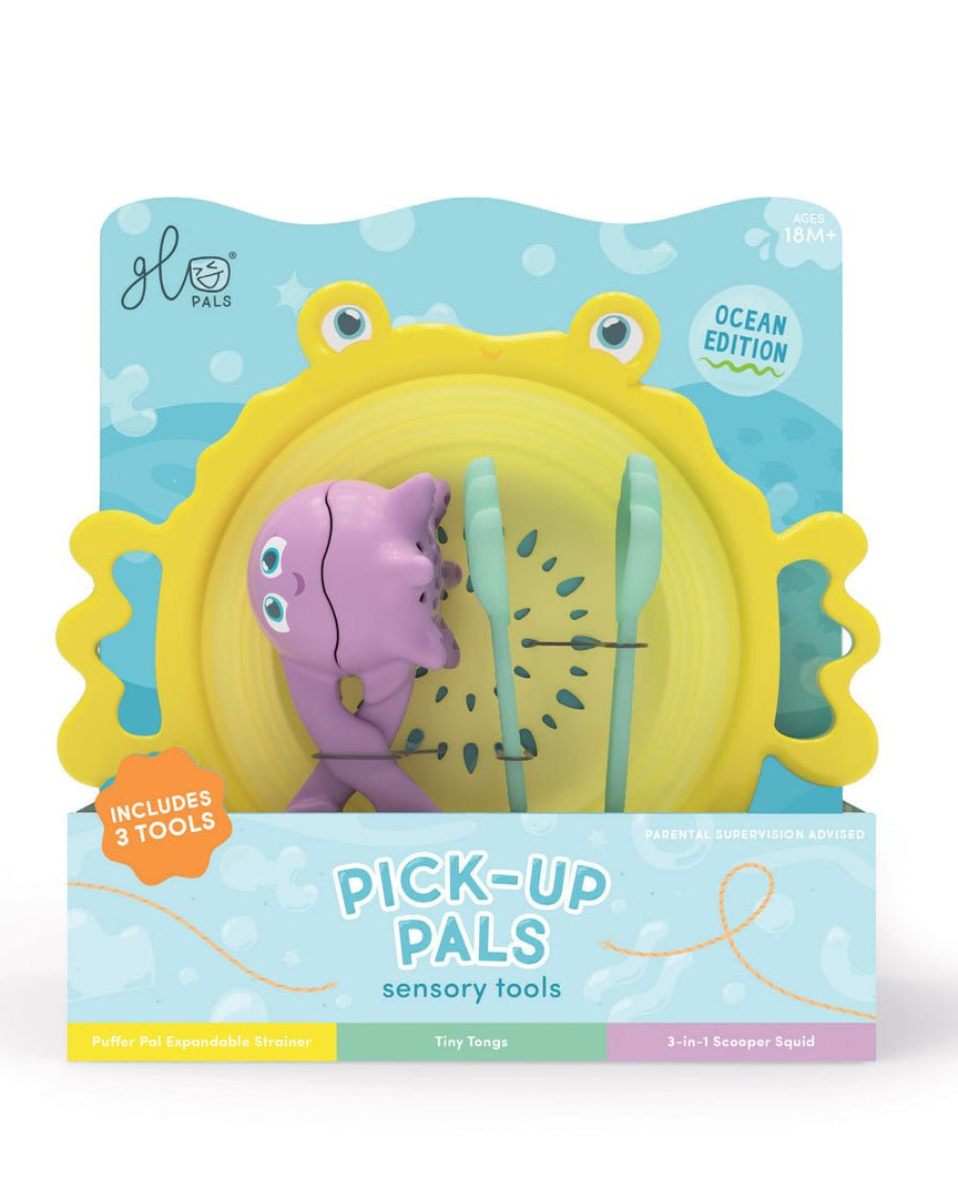 Outils de jeu sensoriel Pick Up Pals - Jeux de motricité fine - Boutique LeoLudo - Glo Pals