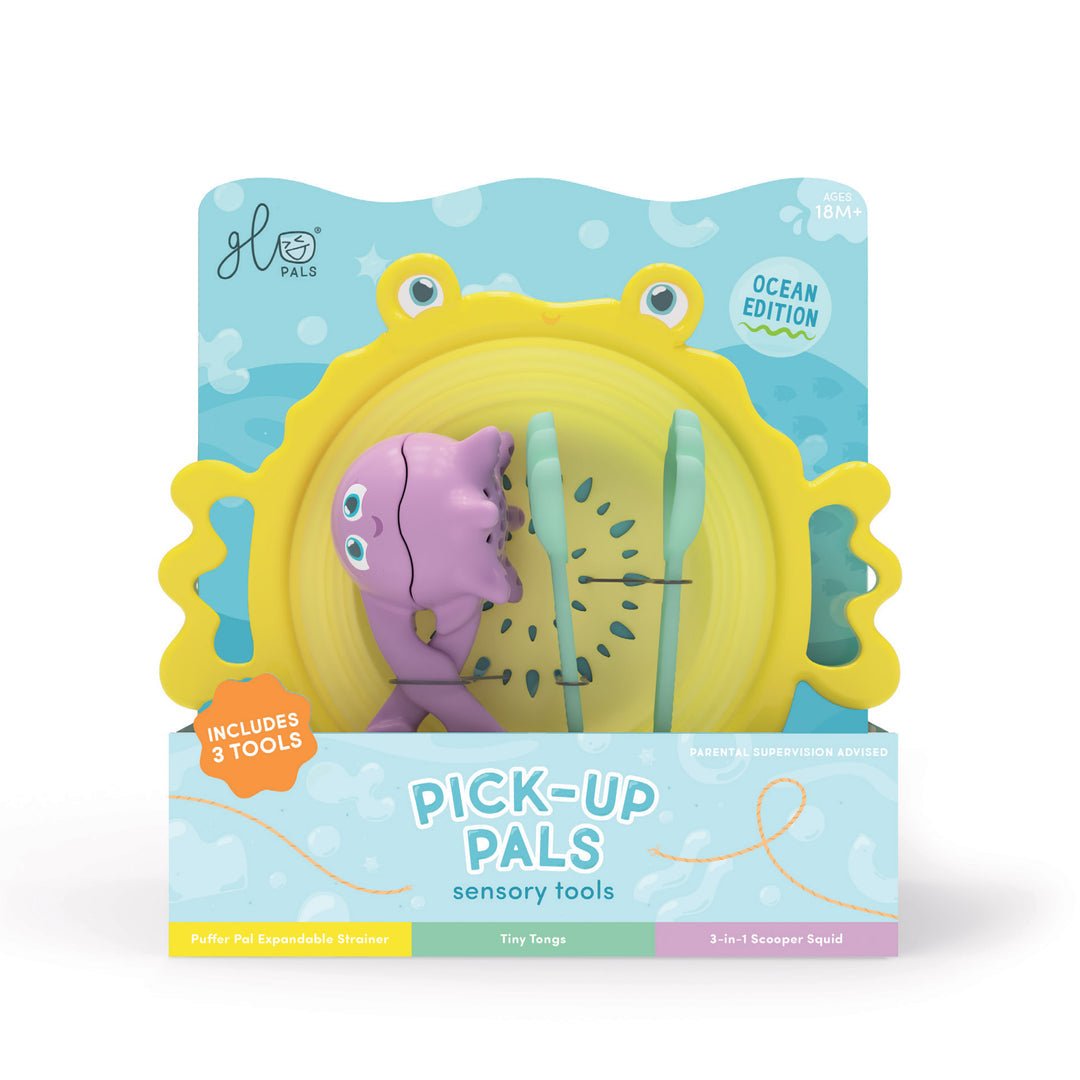 Outils de jeu sensoriel Pick Up Pals - Jeux de motricité fine - Boutique LeoLudo - Glo Pals