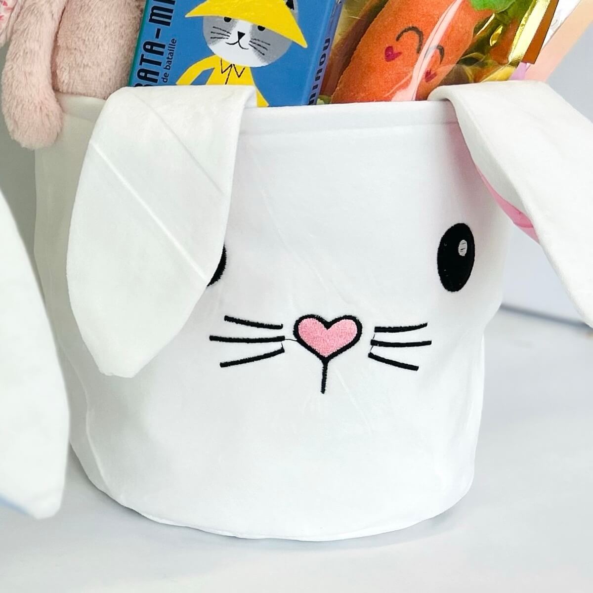 Panier lapin de Pâques (vide) - Rangement - Boutique LeoLudo - LeoLudo