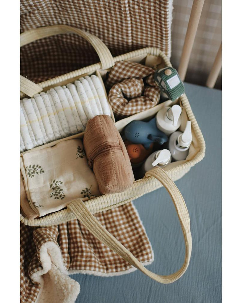Panier organisateur de couches - Crème - Accessoires à langer - Boutique LeoLudo - Minika