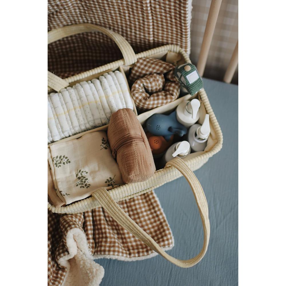 Panier organisateur de couches - Crème - Accessoires à langer - Boutique LeoLudo - Minika