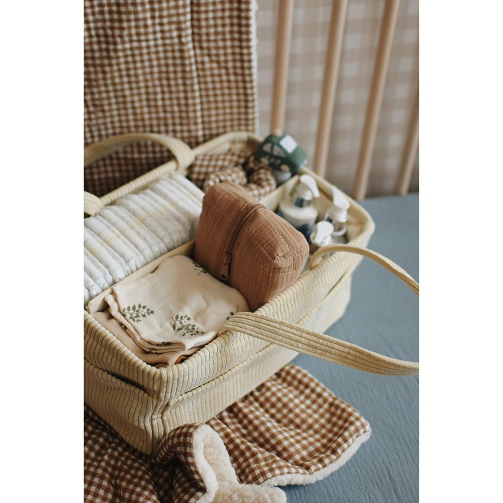 Panier organisateur de couches - Crème - Accessoires à langer - Boutique LeoLudo - Minika
