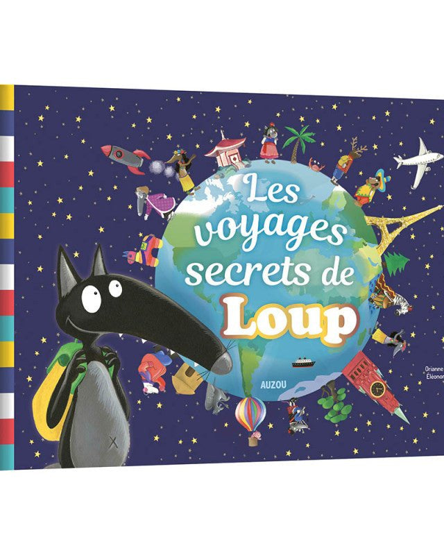 Papiers découpés: Les voyages secrets de Loup - Livres - Boutique LeoLudo - Auzou