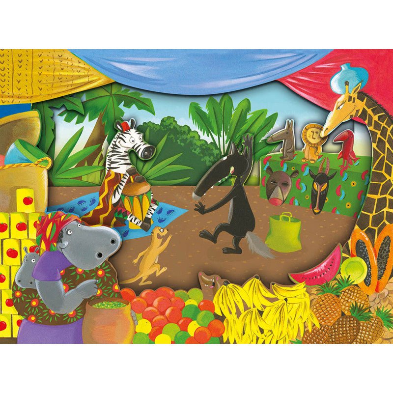 Papiers découpés: Les voyages secrets de Loup - Livres - Boutique LeoLudo - Auzou