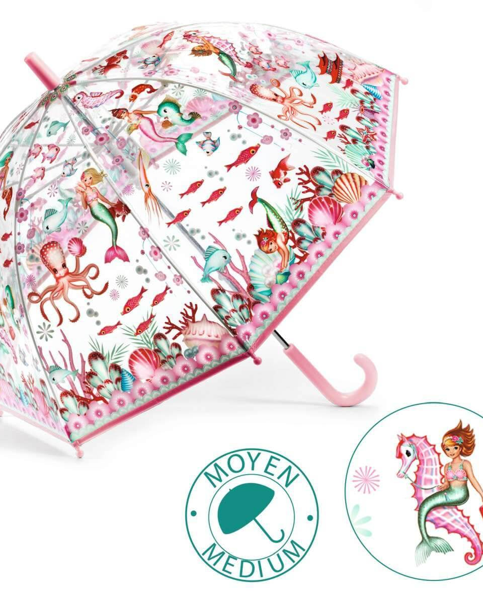 Parapluie pour enfant - Sirènes - Accessoires vestimentaires - Boutique LeoLudo - Djeco