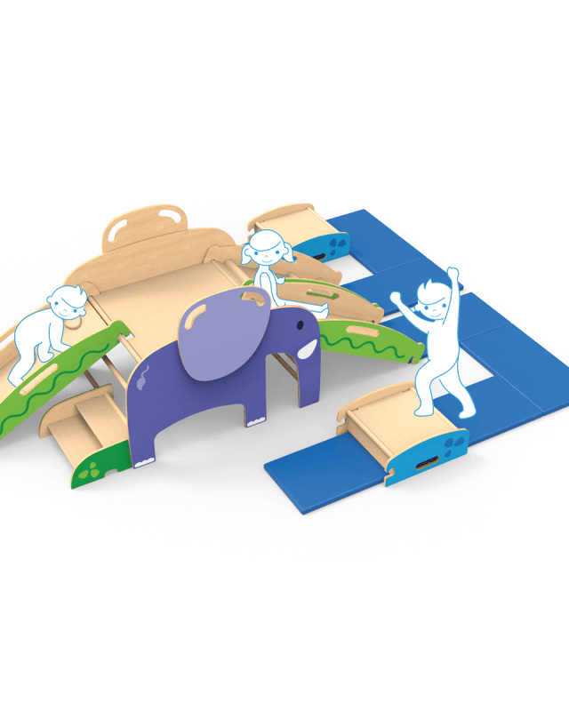 Parcours moteur - Wild Climber - Jeu actif - Boutique LeoLudo - Beleduc
