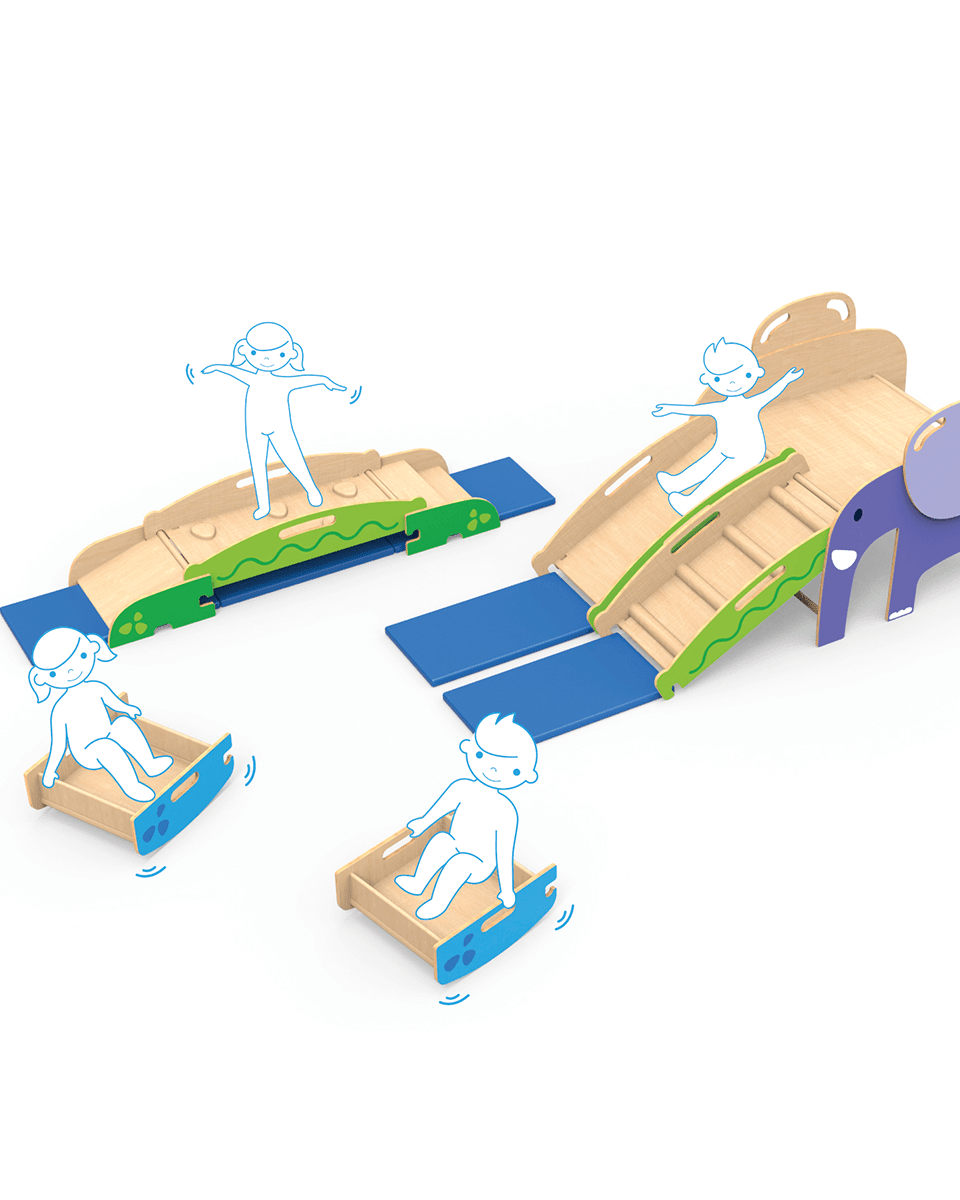 Parcours moteur - Wild Climber - Jeu actif - Boutique LeoLudo - Beleduc