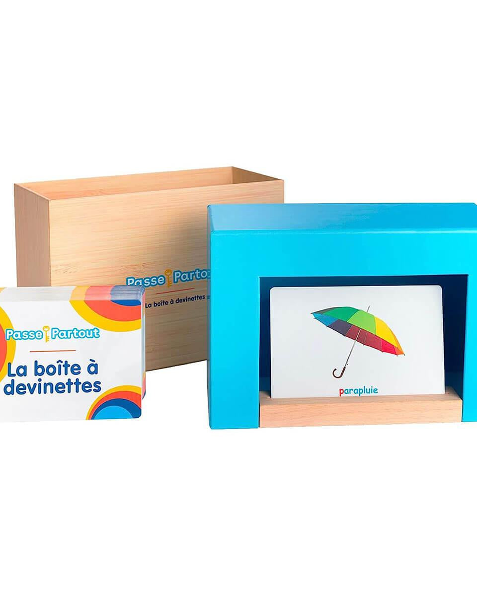 Passe - Partout - La boîte à devinettes - Jeux de société - Boutique LeoLudo - Passe - Partout