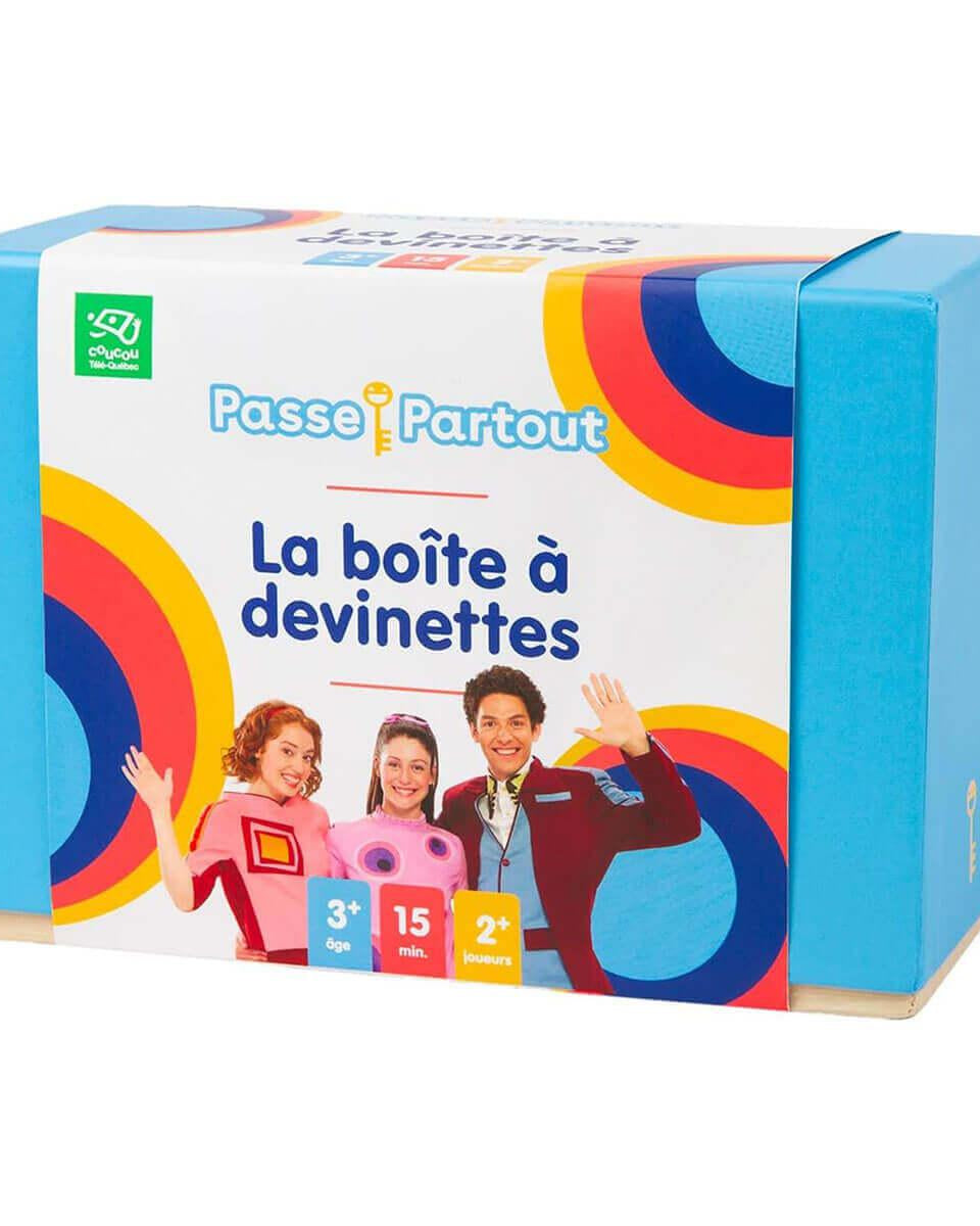 Passe - Partout - La boîte à devinettes - Jeux de société - Boutique LeoLudo - Passe - Partout