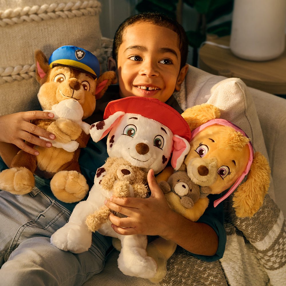 Pat’ Patrouille – Chase et Snuffles en peluche 24 cm -Peluches- Boutique LeoLudo-Gund