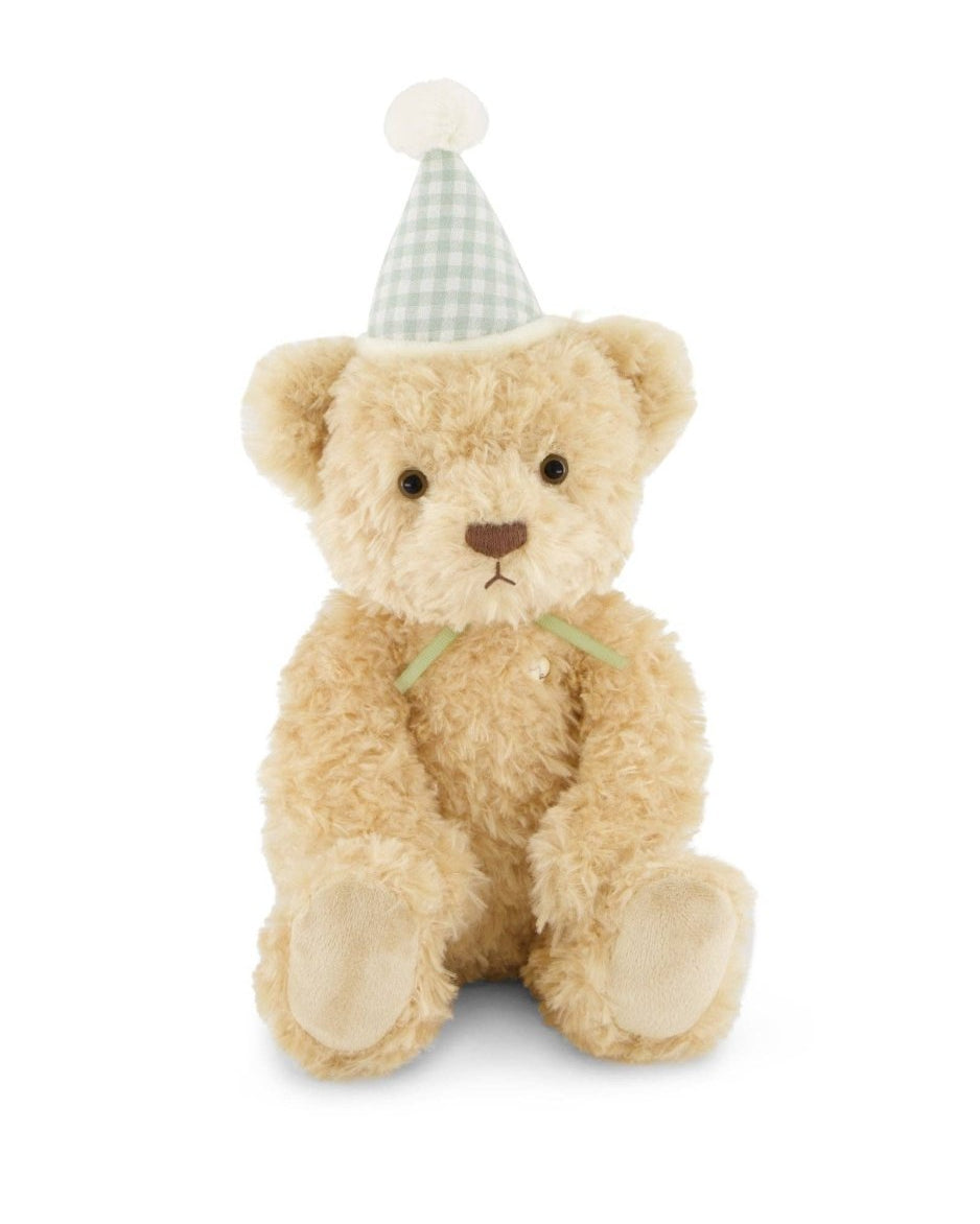 Peluche Arthur l'ours de fête - Vichy - Snuggle Bunnies - Peluches - Boutique LeoLudo - Snuggle Bunnies