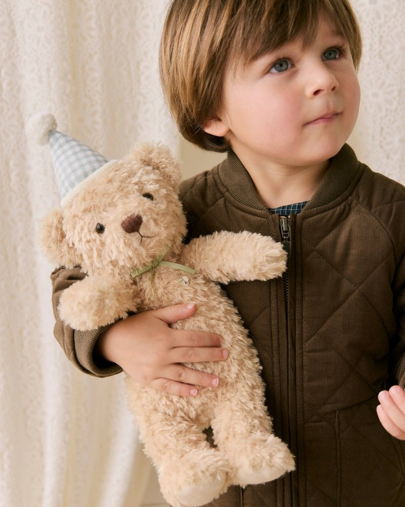Peluche Arthur l'ours de fête - Vichy - Snuggle Bunnies - Peluches - Boutique LeoLudo - Snuggle Bunnies