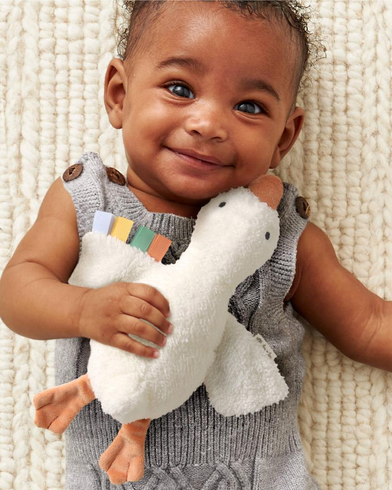Peluche bébé à câliner – Itzy Huggable™ Gracie l’oie - Peluches - Boutique LeoLudo - Itzy Ritzy Canada