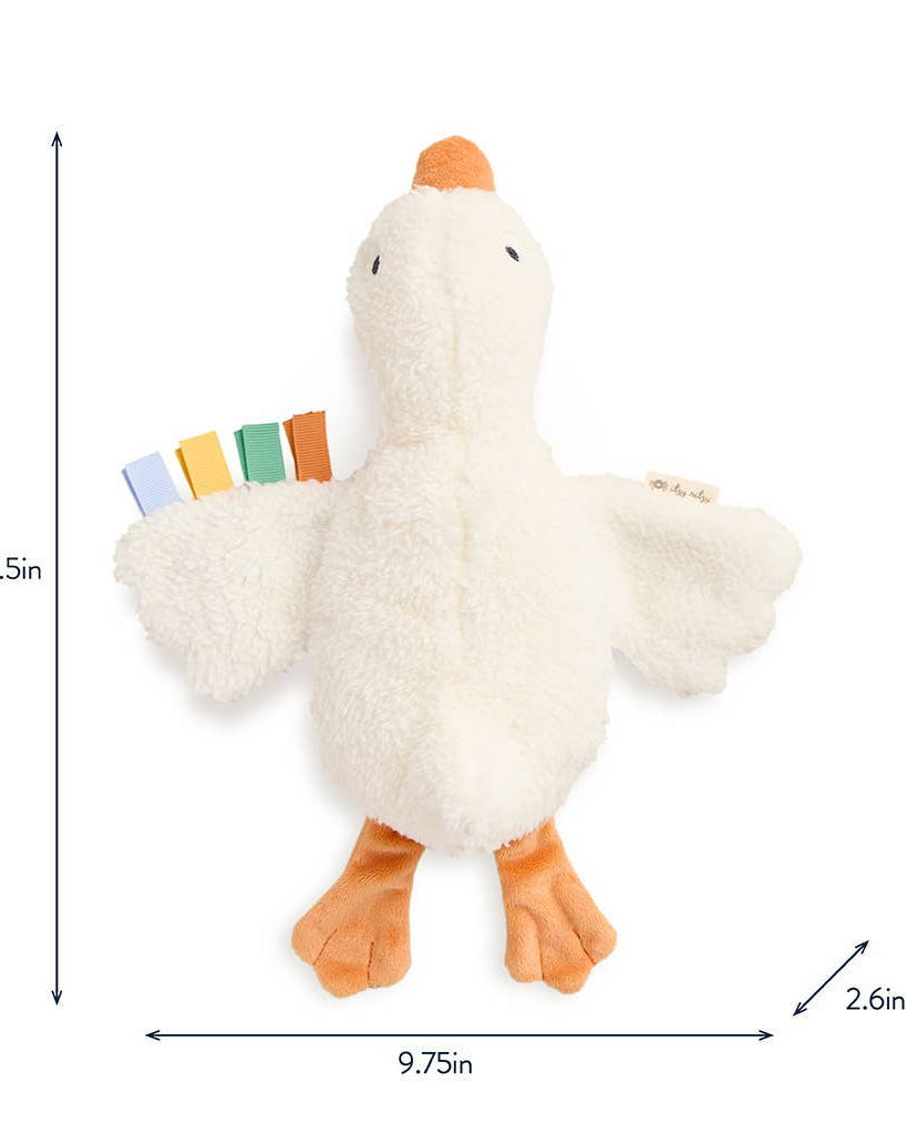 Peluche bébé à câliner – Itzy Huggable™ Gracie l’oie - Peluches - Boutique LeoLudo - Itzy Ritzy Canada