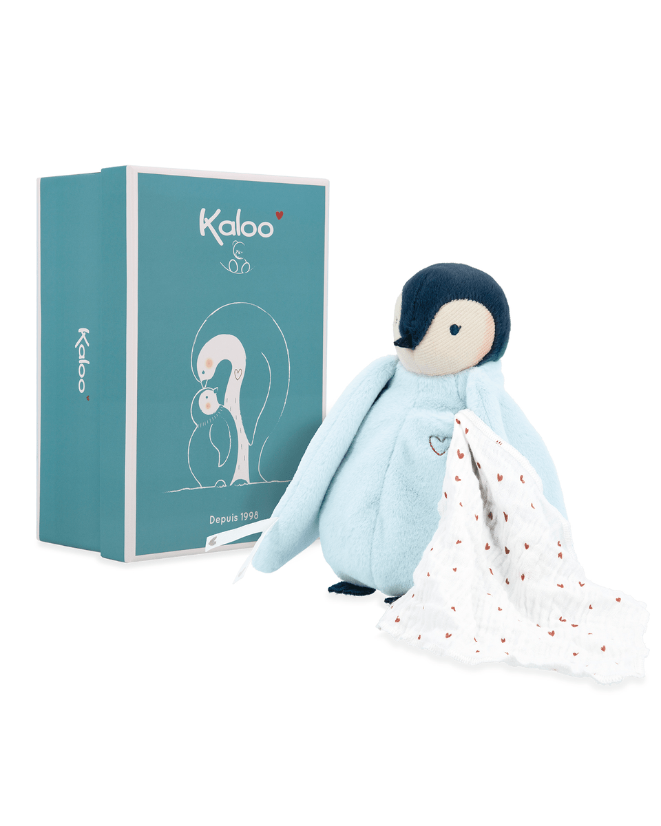Peluche bisous Pingouin - Bleu - Peluches - Boutique LeoLudo - Kaloo
