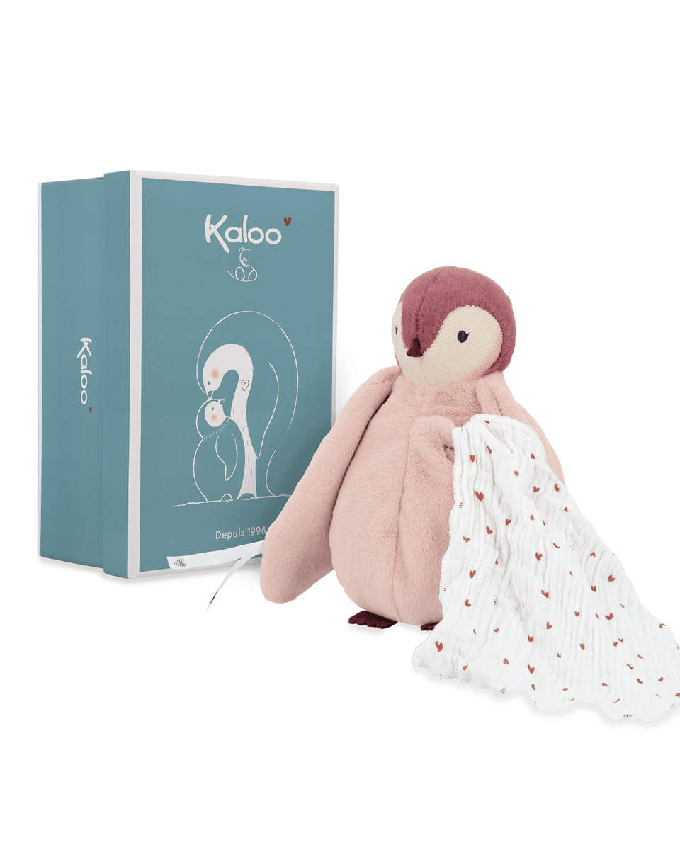 Peluche bisous Pingouin - Rose - Peluches - Boutique LeoLudo - Kaloo