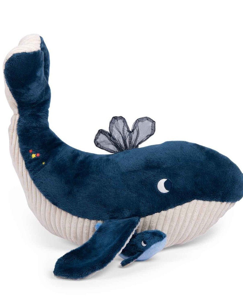 Peluche d'activités Baleine : Jouet interactif pour bébé Jouets d'éveil- Boutique LeoLudo
