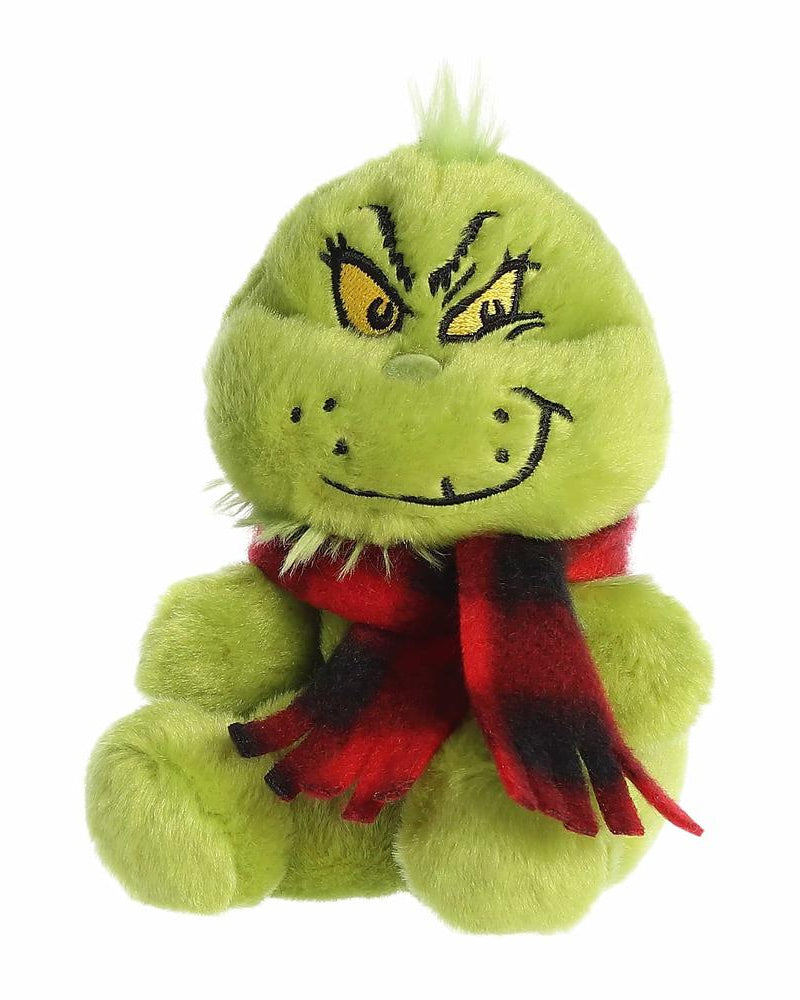 Peluche Dr. Seuss - Grinch avec écharpe (5") -Peluches- Boutique LeoLudo-Palm Pals