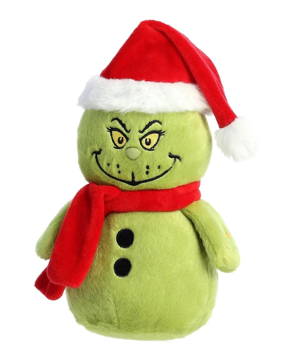 Peluche Dr. Seuss - Grinch bonhomme de neige 8" -Peluches- Boutique LeoLudo-Aurora