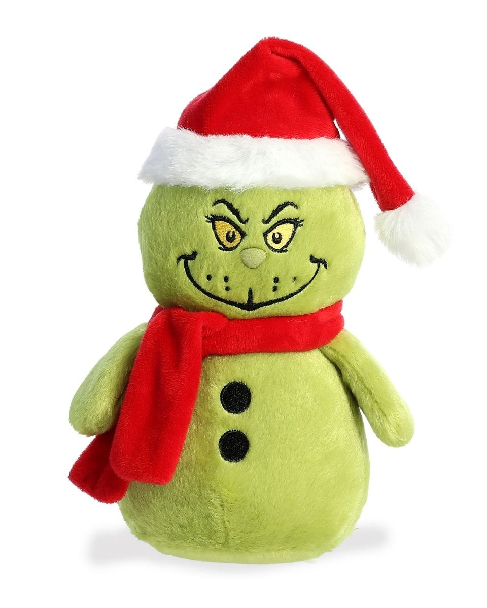 Peluche Dr. Seuss - Grinch bonhomme de neige 8" -Peluches- Boutique LeoLudo-Aurora