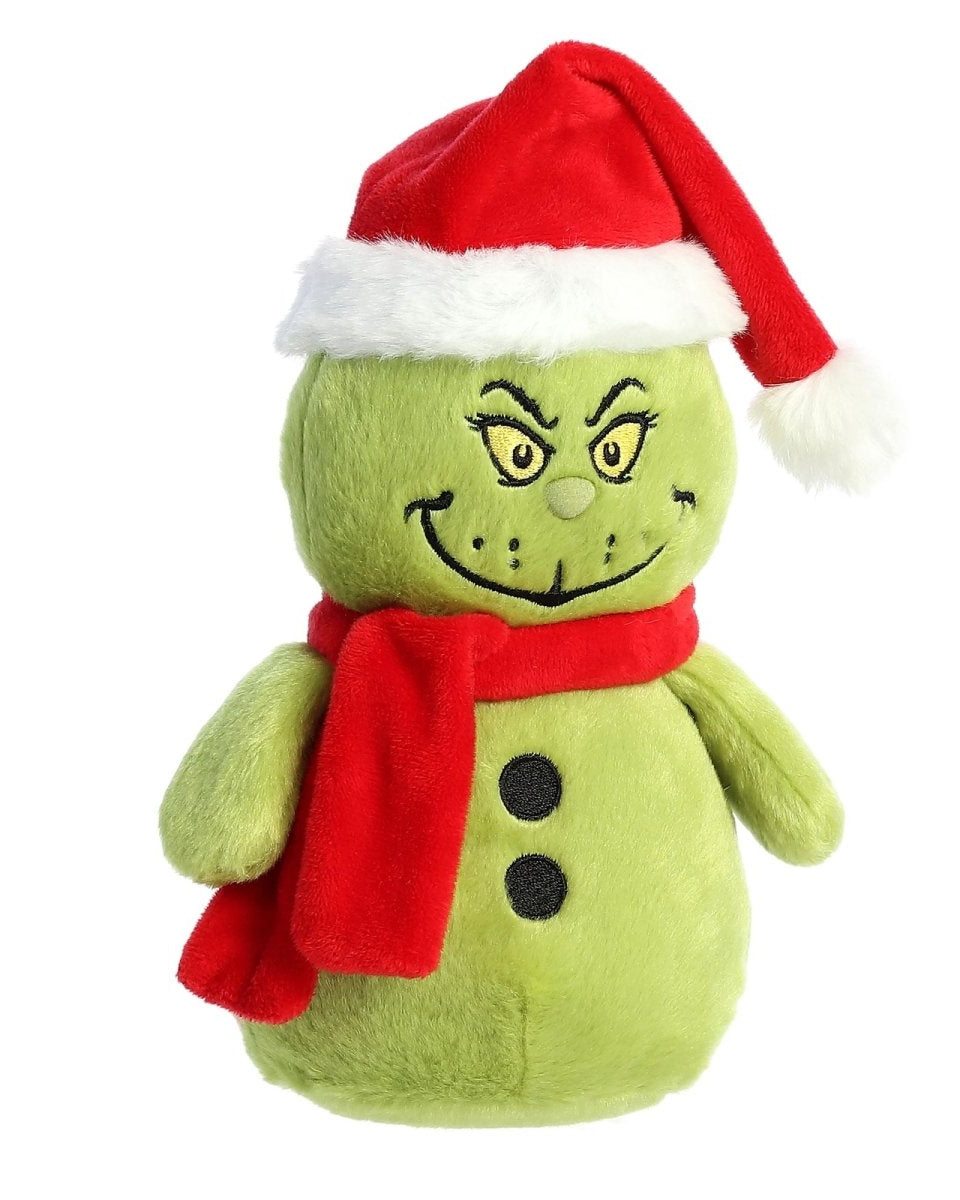 Peluche Dr. Seuss - Grinch bonhomme de neige 8" -Peluches- Boutique LeoLudo-Aurora