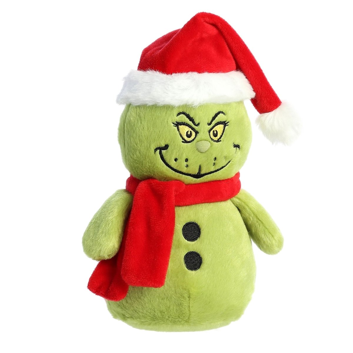 Peluche Dr. Seuss - Grinch bonhomme de neige 8" -Peluches- Boutique LeoLudo-Aurora