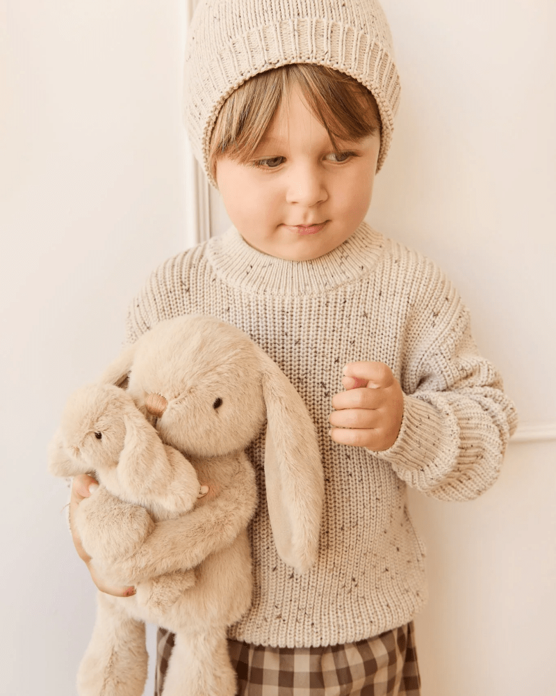 Peluche Frankie le lapin câlin et son bébé - Caramel - Snuggle Bunnies - Peluches - Boutique LeoLudo - Snuggle Bunnies