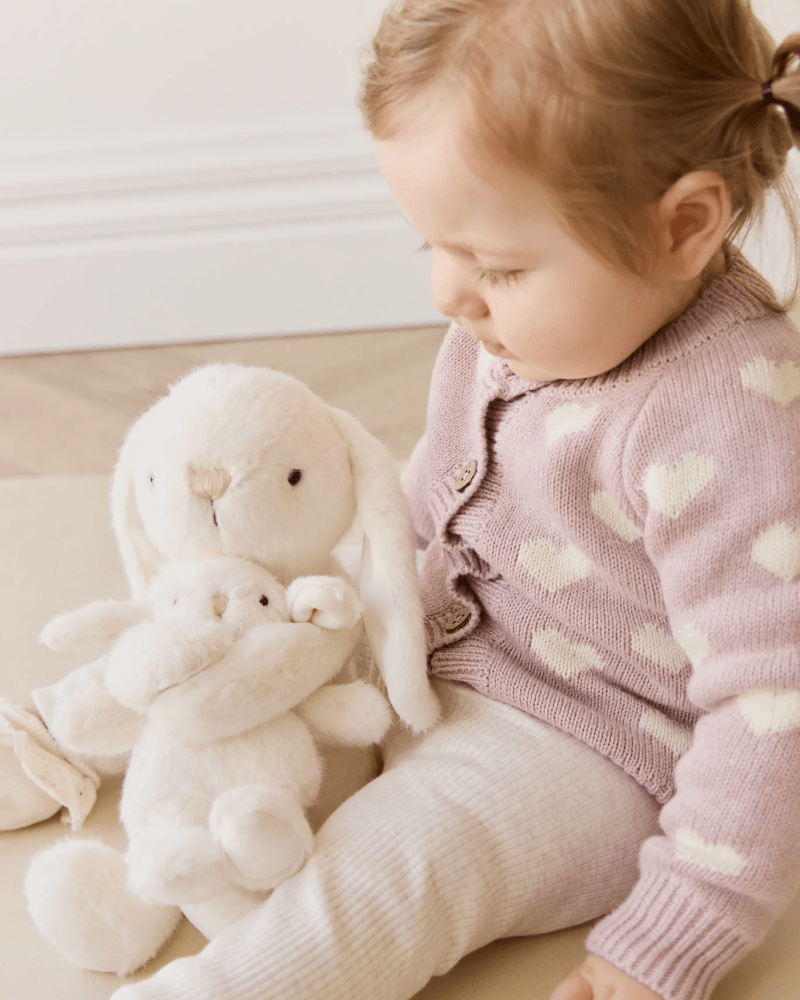 Peluche Frankie le lapin câlin et son bébé - Marshmallow - Snuggle Bunnies - Peluches - Boutique LeoLudo - Snuggle Bunnies