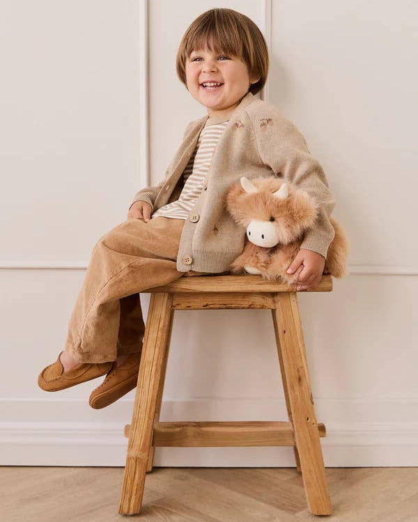 Peluche Hilda la vache highland - Caramel - Snuggle Bunnies - Peluches - Boutique LeoLudo - Snuggle Bunnies