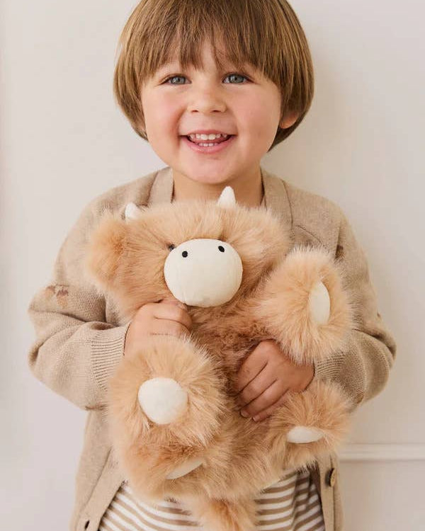 Peluche Hilda la vache highland - Caramel - Snuggle Bunnies - Peluches - Boutique LeoLudo - Snuggle Bunnies
