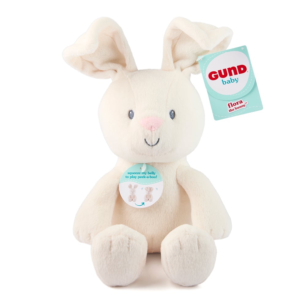 Peluche interactive Flora le lapin 7" - Peluches - Boutique LeoLudo - Gund