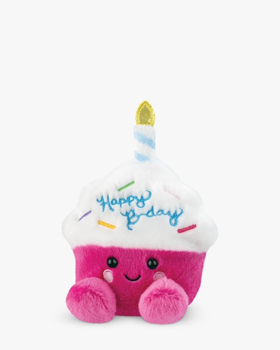 Peluche Palm Pals - Cupcake d'anniversaire scintillant 5" -Peluches- Boutique LeoLudo-Palm Pals
