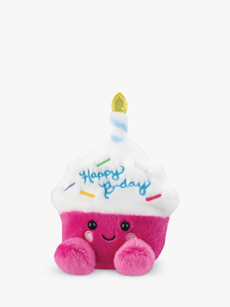 Peluche Palm Pals - Cupcake d'anniversaire scintillant 5" -Peluches- Boutique LeoLudo-Palm Pals
