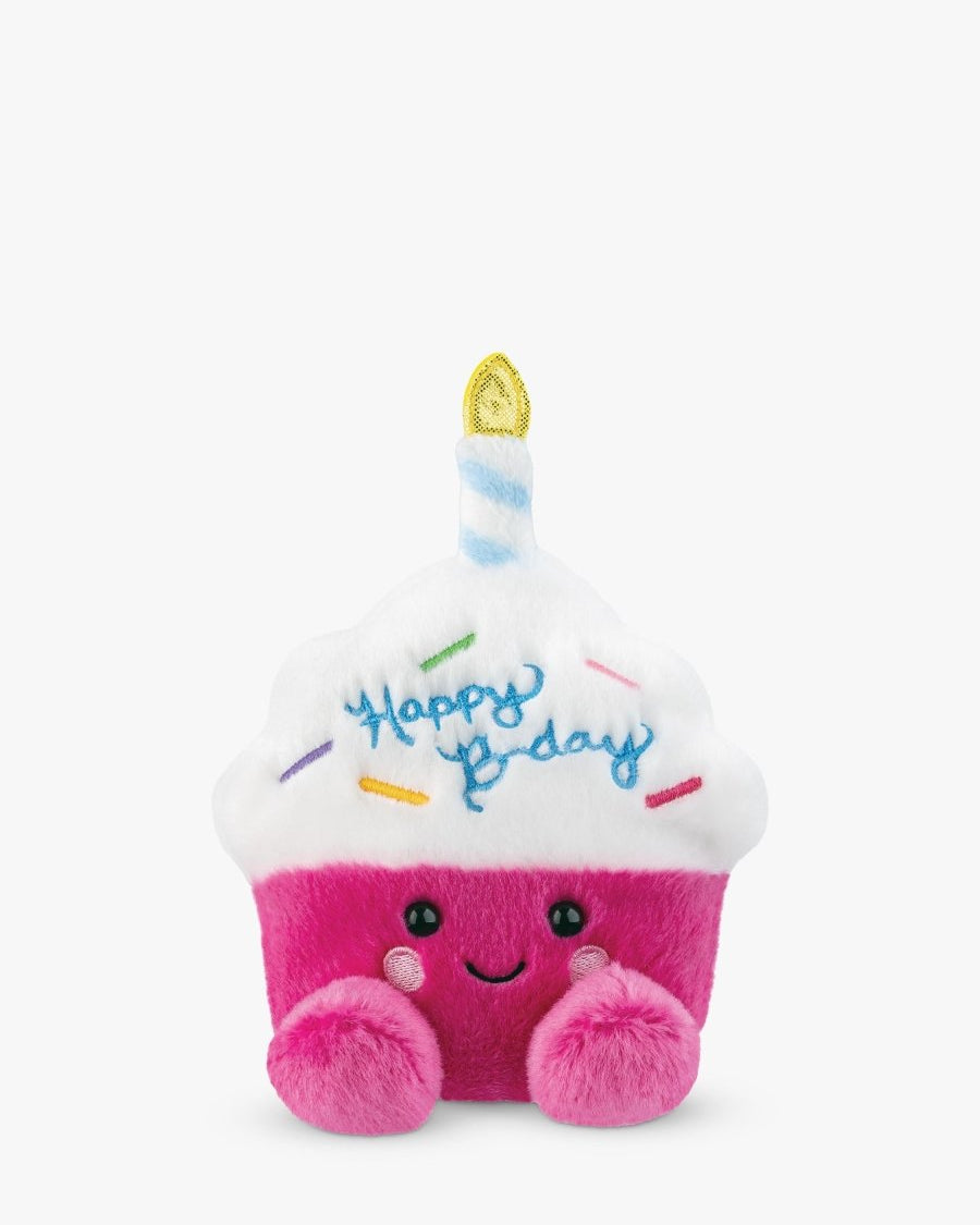 Peluche Palm Pals - Cupcake d'anniversaire scintillant 5" -Peluches- Boutique LeoLudo-Palm Pals