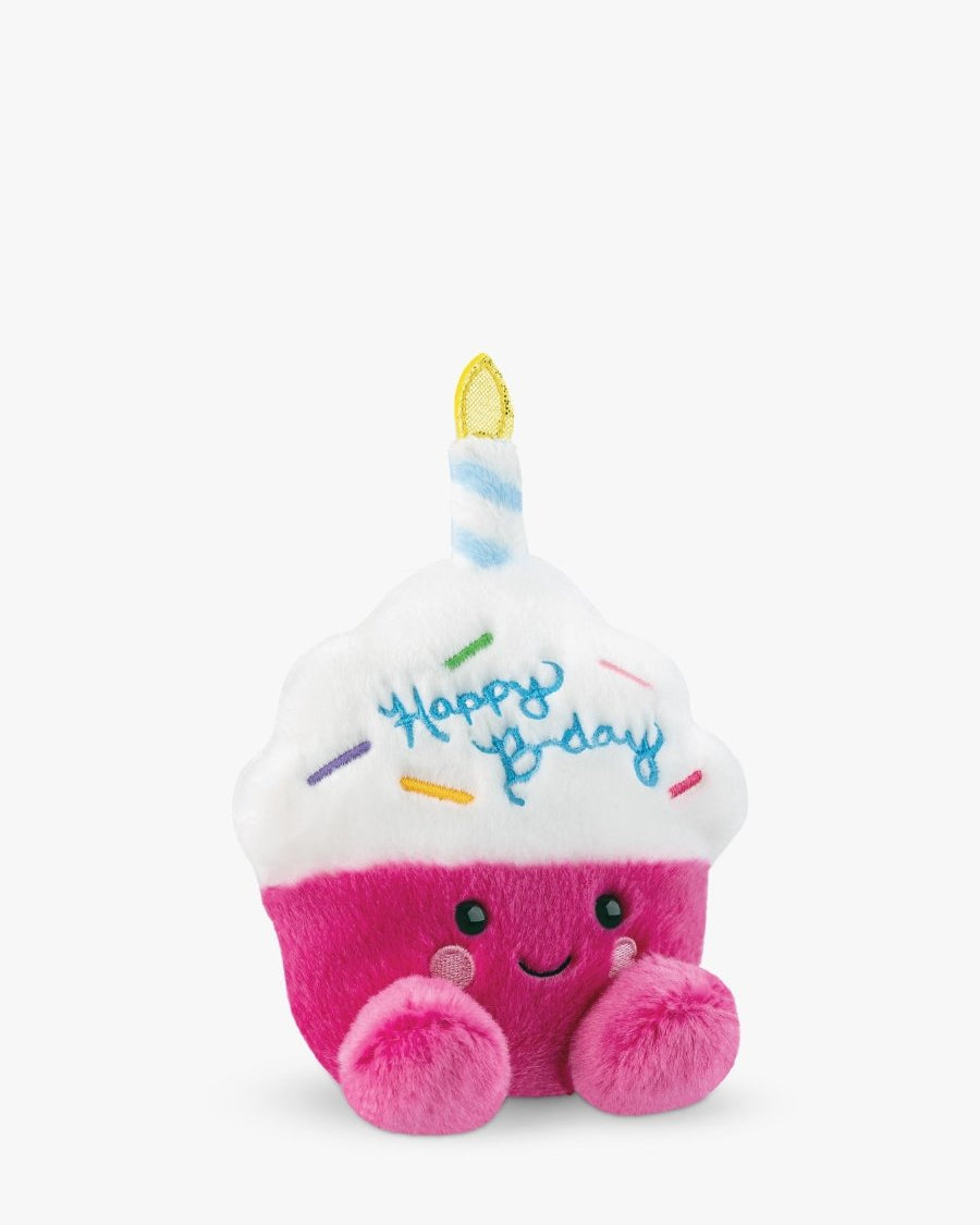 Peluche Palm Pals - Cupcake d'anniversaire scintillant 5" -Peluches- Boutique LeoLudo-Palm Pals