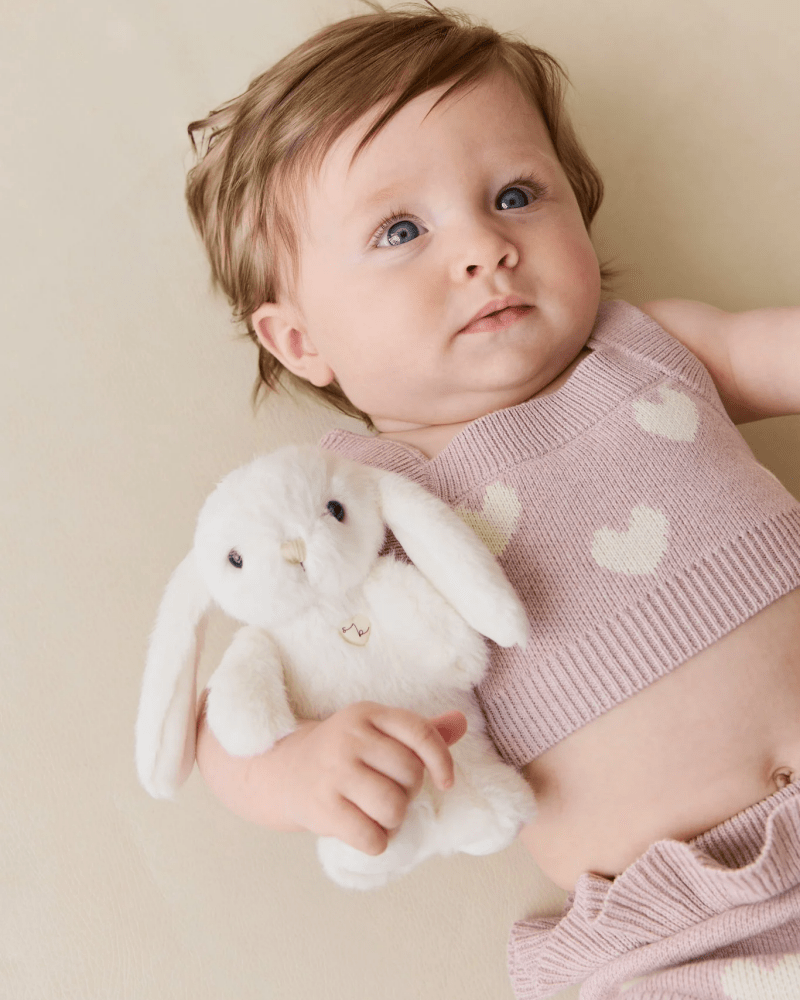 Peluche Pénélope le lapin 15cm - Marshmallow - Snuggle Bunnies -Peluches- Boutique LeoLudo-Snuggle Bunnies