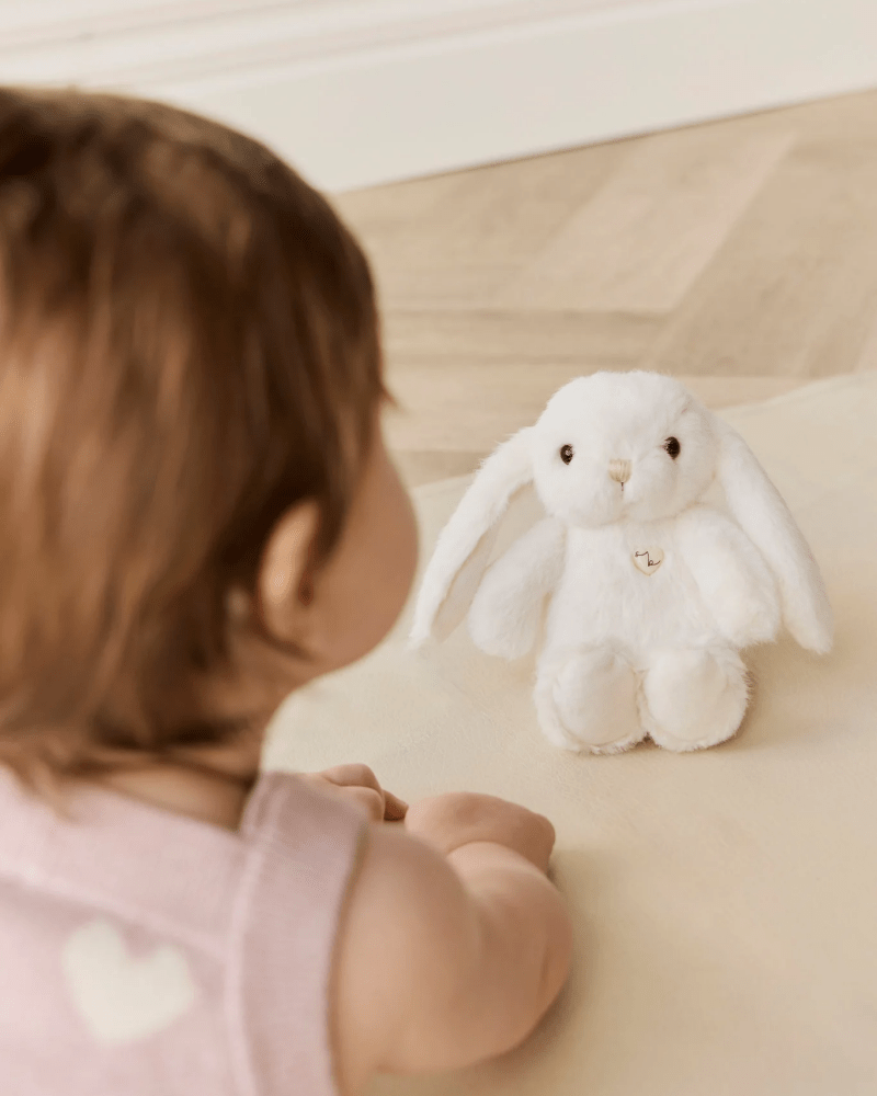 Peluche Pénélope le lapin 15cm - Marshmallow - Snuggle Bunnies -Peluches- Boutique LeoLudo-Snuggle Bunnies