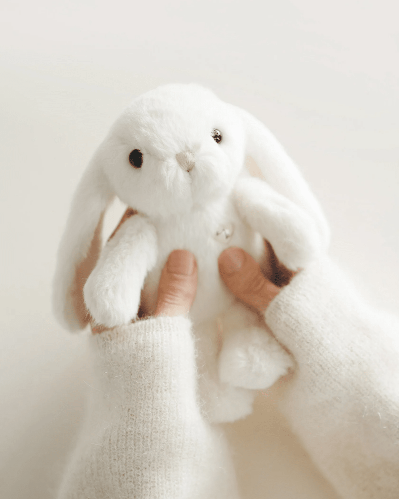 Peluche Pénélope le lapin 15cm - Marshmallow - Snuggle Bunnies -Peluches- Boutique LeoLudo-Snuggle Bunnies