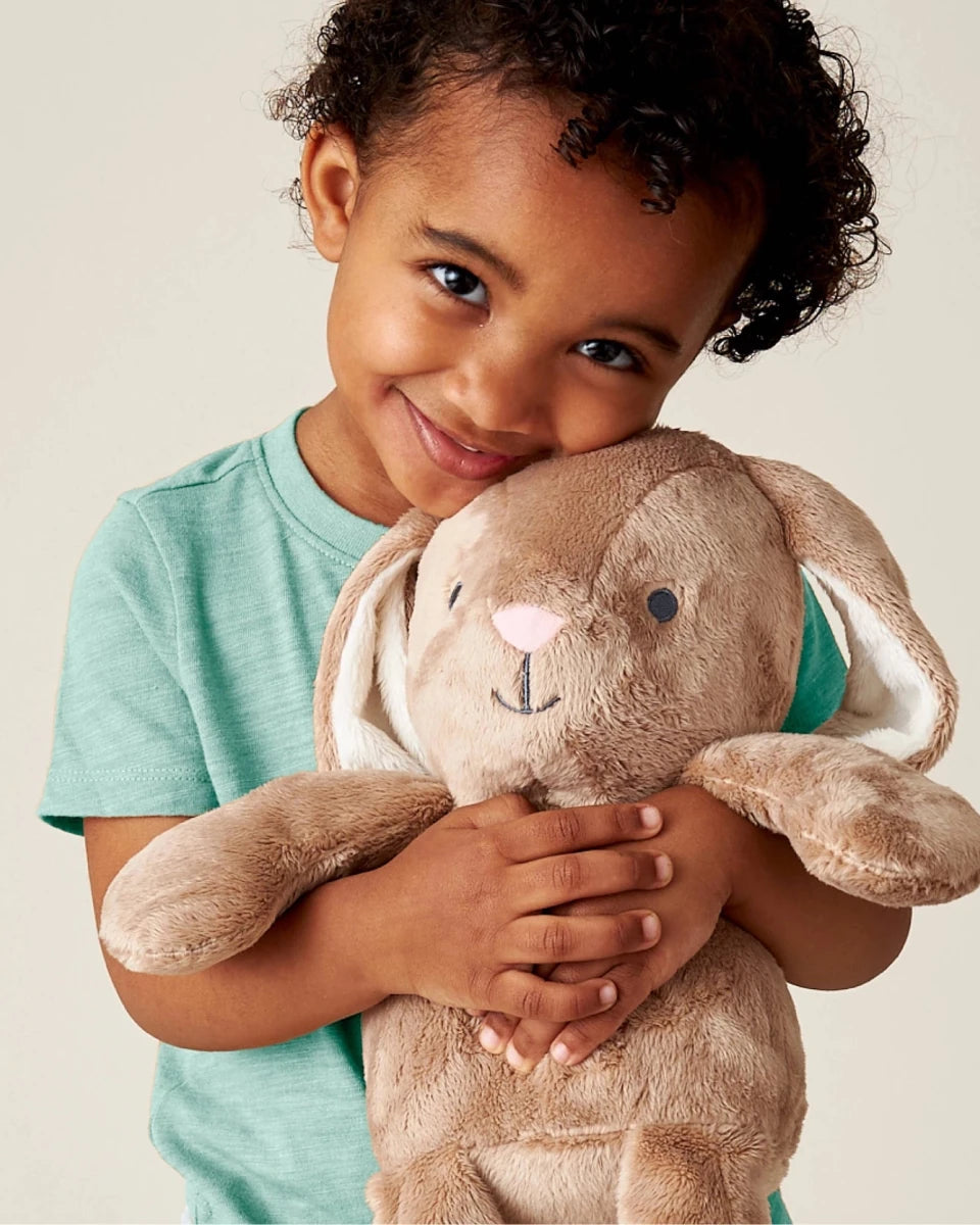 Peluche sensorielle bébé – Ana le lapin -Peluches- Boutique LeoLudo-Itzy Ritzy Canada