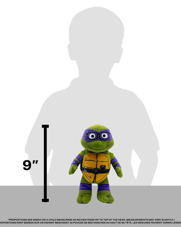Peluche Tortue Ninja (9") -Peluches- Boutique LeoLudo-Imports Dragon