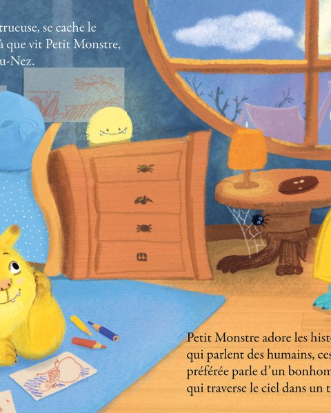 Petit monstre veut fêter Noël ! -Livres- Boutique LeoLudo-Auzou